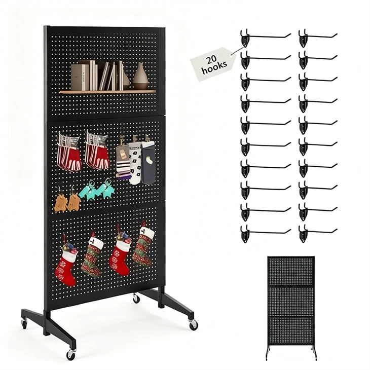 Pegboard Floor Stand